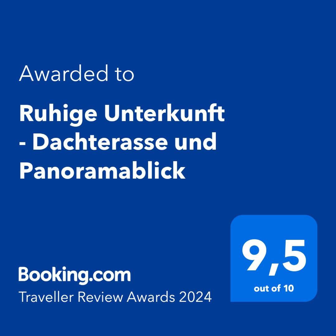 Ruhige Unterkunft - Dachterasse Und Panoramablick Warstein Eksteriør bilde